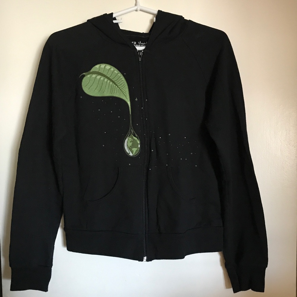 Threadless "BEarth" Zip Up Hoodie